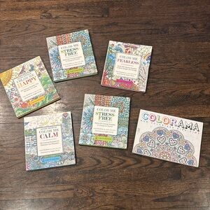 Color Me Calm, Stress Free, Fearless, Coloring Books for Meditation Relaxation.